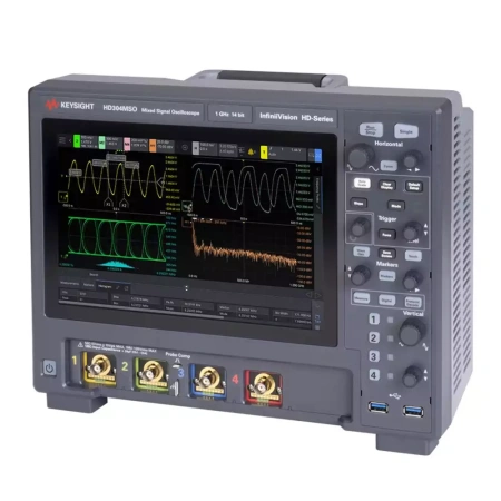 HD304MSO – Осциллограф смешанных сигналов, 200/350/500/1000МГц, 2Гвыб/с, 4+16 каналов