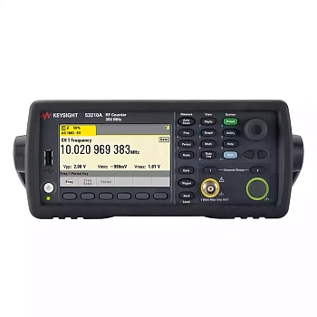 53210A – Частотомер ВЧ 350МГц, 10 разрядов/с, LAN, USB, GPIB