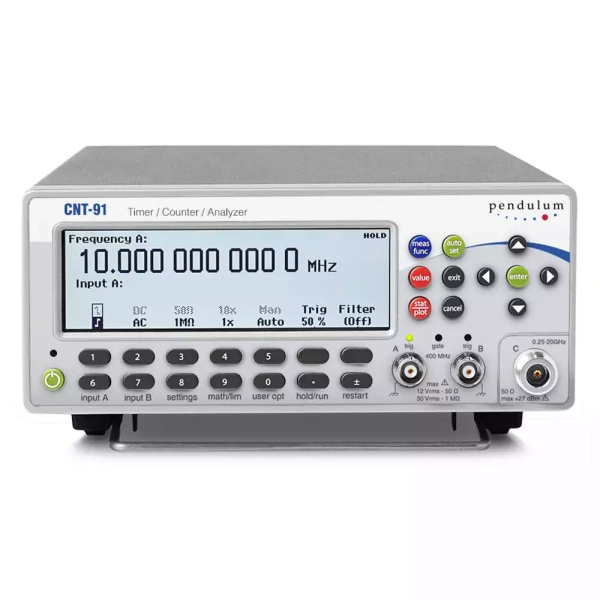 CNT-91R/AF-20 – Частотомер ВЧ 400МГц–20ГГц, 12 разрядов/с, 50пс с рубидиевым ОГ