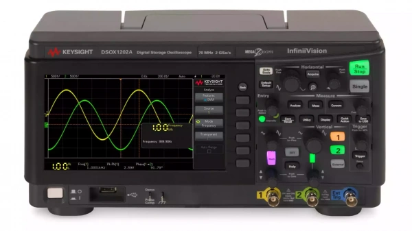 DSOX1202A – Осциллограф, 70/100/200 МГц, 2 Гвыб/с, 2 канала