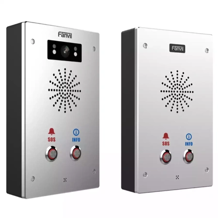 i16S-02P/i16SV-02P SIP Аудио/видео интерком