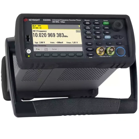 53220A - Частотомер ВЧ 350МГц, 12 разрядов/с, LAN, USB, GPIB