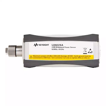 U2022XA – Преобразователь пиковой и средней мощности USB от 50МГц до 40ГГц, –30...+20дБм