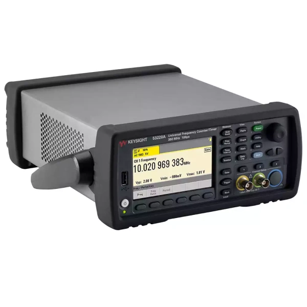 53220A - Частотомер ВЧ 350МГц, 12 разрядов/с, LAN, USB, GPIB