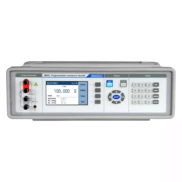 M642 – Магазин сопротивлений электронный, 100 мОм–20 МОм