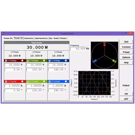 M133Ci – Калибратор мощности и энергии трехфазный
