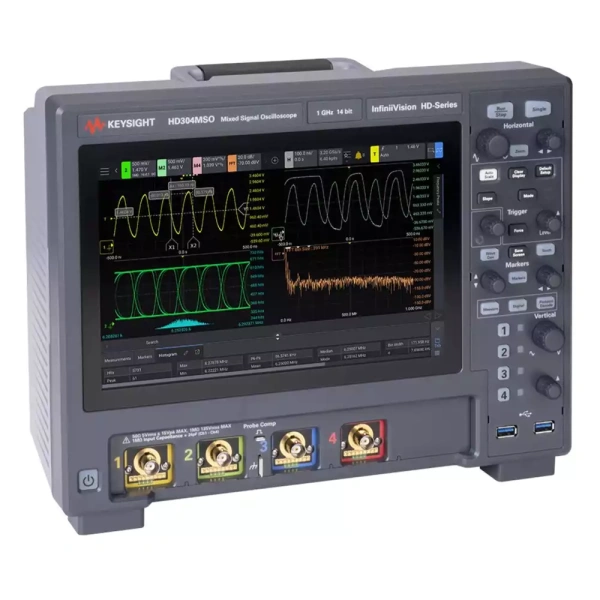 HD302MSO – Осциллограф смешанных сигналов, 200/350/500/1000МГц, 2Гвыб/с, 2+16 каналов