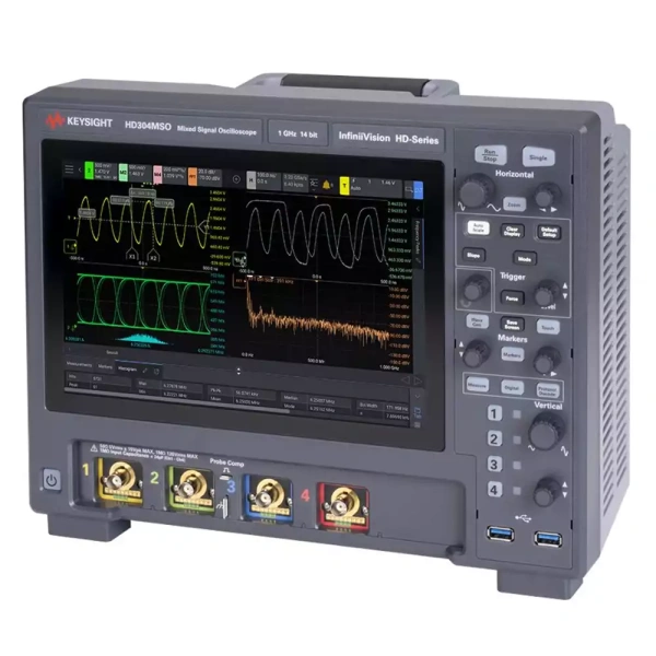 HD302MSO – Осциллограф смешанных сигналов, 200/350/500/1000МГц, 2Гвыб/с, 2+16 каналов