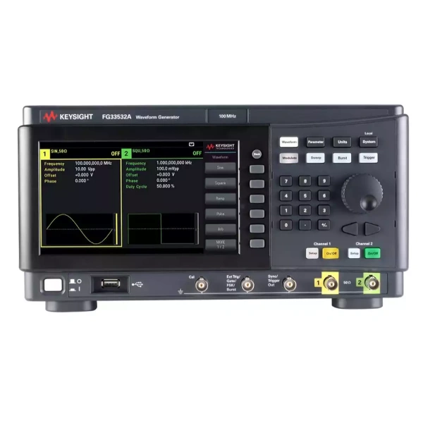 FG33532A – Генератор сигналов, 100МГц, 2 канала