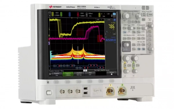 MSOX6002A – Осциллограф смешанных сигналовю, 1/2.5/4/6 ГГц, 20Гвыб/с, 2+16 каналов