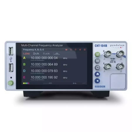 CNT-104R – Частотомер ВЧ 400МГц–24ГГц, 13 разрядов/с, 7пс с рубидиевым ОГ