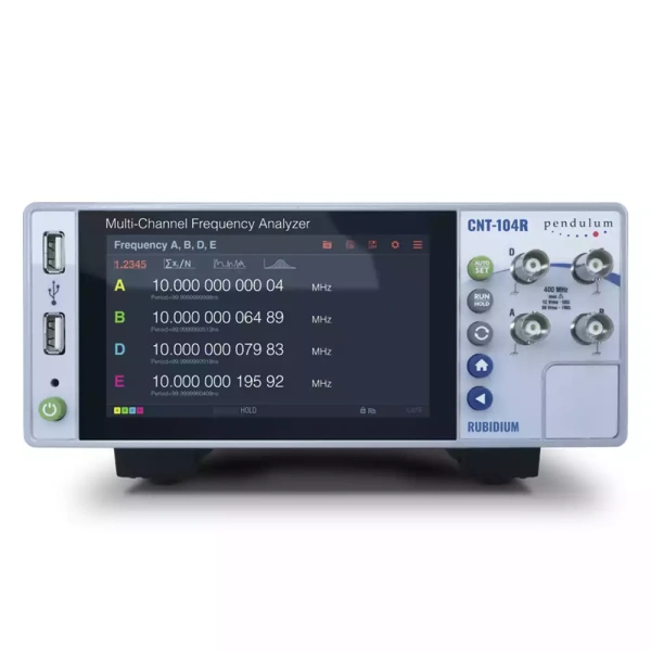 CNT-104R – Частотомер ВЧ 400МГц–24ГГц, 13 разрядов/с, 7пс с рубидиевым ОГ