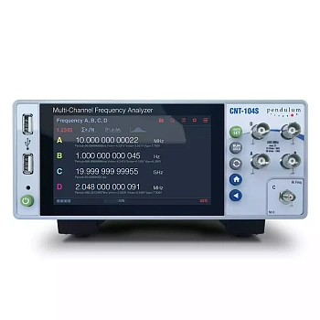 CNT-104S – Частотомер ВЧ 400МГц–24ГГц, 13 разрядов/с, 7пс