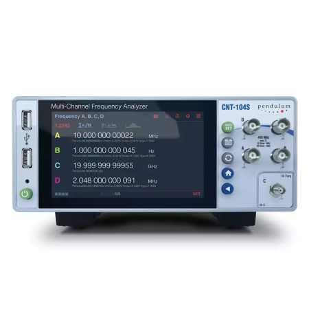 CNT-104S – Частотомер ВЧ 400МГц–24ГГц, 13 разрядов/с, 7пс