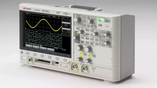 MSOX2022A – Осциллограф смешанных сигналов, 200 МГц, 2Гвыб/с, 2+8 каналов