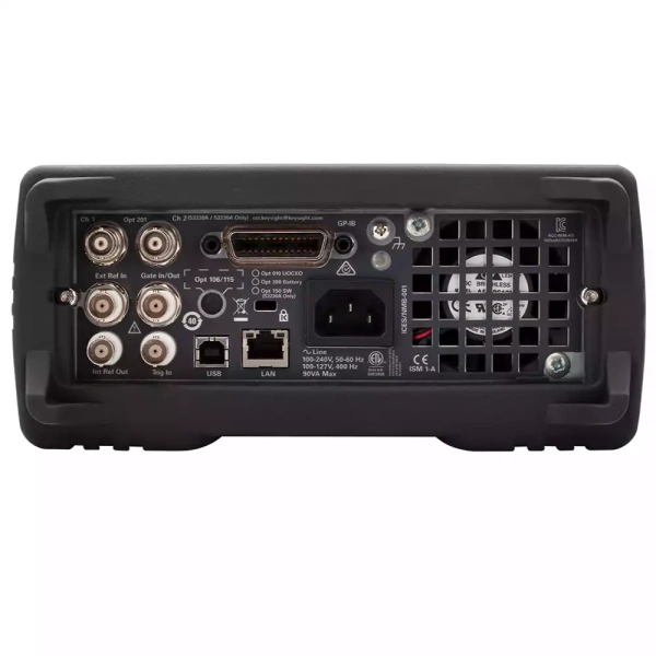 53230A - Частотомер ВЧ 350МГц, 12 разрядов/с, 20пс, LAN, USB, GPIB