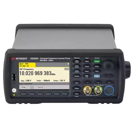 53220A - Частотомер ВЧ 350МГц, 12 разрядов/с, LAN, USB, GPIB