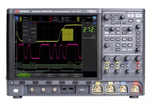 DSOX4104G – Осциллограф, 1 ГГц, 5 Гвыб/с, 4 канала, с генератором