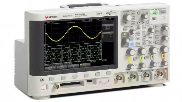 MSOX2004A – Осциллограф смешанных сигналов, 70 МГц, 2Гвыб/с, 4+8 каналов