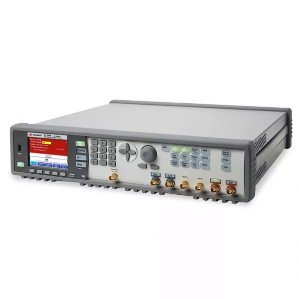 81160A – Генератор импульсов, сигн. станд./произв. формы, шума, 330МГц, 1/2 канала